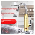 thumbnail image 4 of Kitchen Instant Heating Faucet Heater Hot Cold Dual-Use Tankless Water Quickly Heating Tap Shower With LED Display, 4 of 4