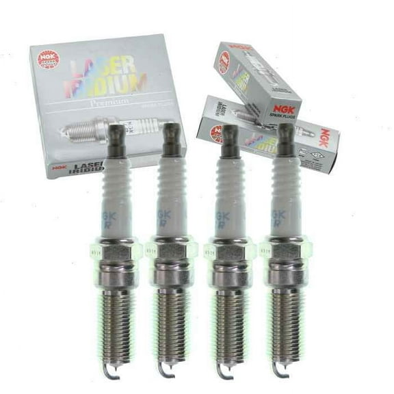 4 pc NGK Laser Iridium Spark Plugs compatible with Mazda 6 2.3L 2.5L L4 2006-2013