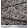 thumbnail image 3 of Soimoi Polyester Crepe Fabric Brush Stroke Abstract Print Fabric by The Yard 42 Inch Wide, 3 of 3
