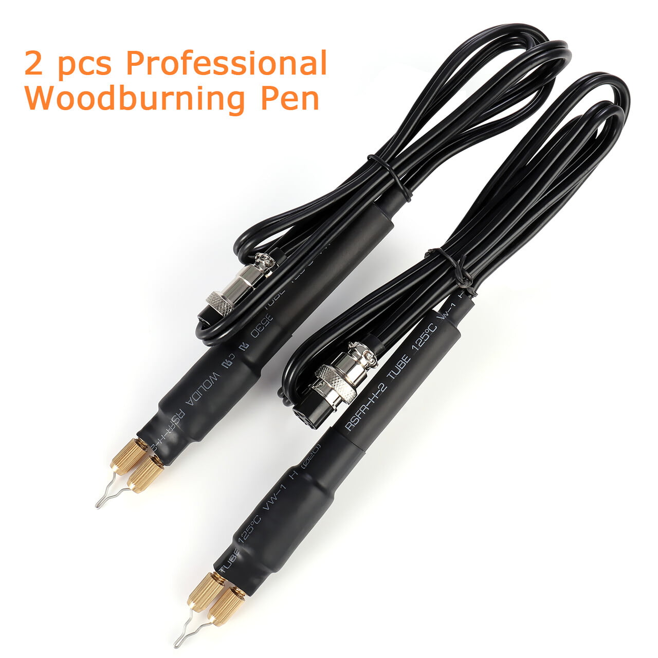 Professional Wood Burning Kit， 60W Pro Pyrography Pen Wood Burner with 24  Wire Nibs Tips Including Ball Tips， Wood Burning kit for adults and