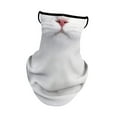 thumbnail image 4 of Bandana bufanda Zulema cara cubierta con patrón de gato colgante de oreja Estilo A, 4 of 8