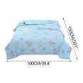 thumbnail image 2 of Washable Printed Summer Quilt, Thin Comforter, Versatile Bedding for Baby, Child, and Adult, Breathable, Durable, Easy to Wash, Suitable for Nursery, Travel, Guest Room, 2 of 6