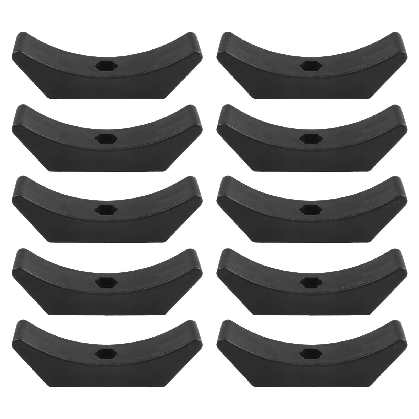 Wodtesl 10 Rubber Dumbbell Holders Ideal Saddle Racks for Home Gyms and Fitness Studios