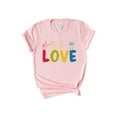 thumbnail image 2 of ASL Love T-Shirt, Love Sign Language, I Love You T-Shirt, Valentines Day T-Shirts, Kindness T-Shirt, Unisex T-Shirt, 2 of 7