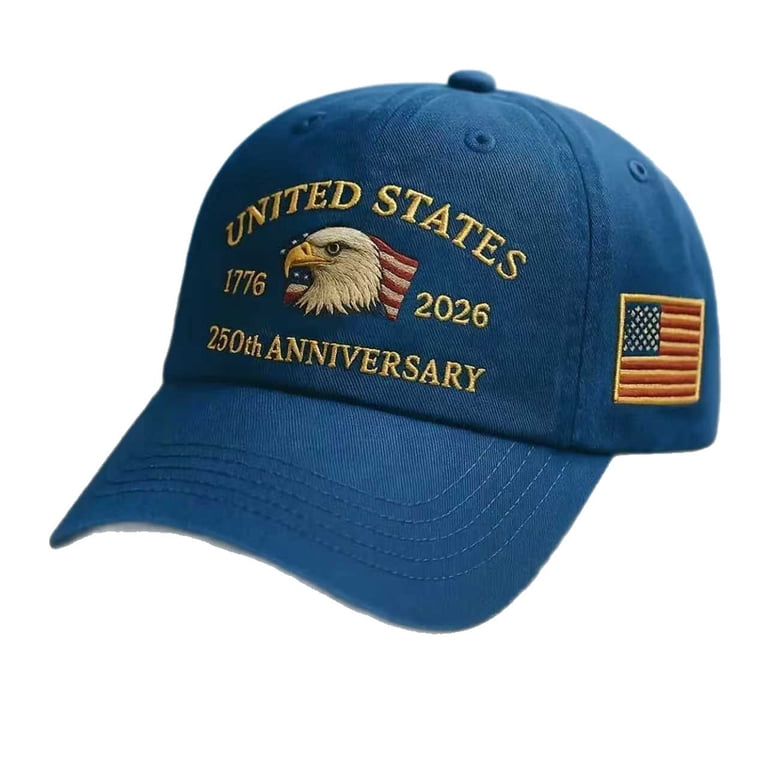 USA 250th Anniversary Hat, Patriotic Commemorative Hat  display picture 3