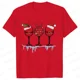 thumbnail image 1 of Camisetas navideñas de vino para mujer, ropa, camisetas divertidas de dibujos animados, camiseta de moda Kawaii, camisetas coreanas para mujer, camisetas navideñas para vino, 1 of 5
