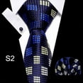 thumbnail image 1 of Corbata para hombre, traje formal, traje profesional a rayas, traje de verano, 1 of 1
