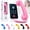 Pink, variant on Retro Phone Handset for iPhone & Android, USB-C Vintage Phone Receiver, Wired Cell Phone Handset for Calls, Meetings & Office