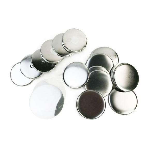 Magnetic Fridge Button Pins Blank Button Badge Parts Maker 58MM 100PCS