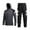 Grey, variant on Fashion Sport Jacket With Contrast Panels Water Training Tracksuit For Casual Wear And Outdoor Activities