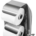 thumbnail image 5 of Commercial Toilet Paper Dispenser - 3 Roll Stainless Steel Toilet Tissue Dispenser with Lock, Wall Mount - Double Roll Holder for Bathroom/Restroom (1, Silver), 5 of 13