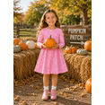 thumbnail image 4 of Lanbubble Toddler Girls Long Sleeve Dresses 2 Pack A-Line Casual Play Dresses 2-3T, 4 of 9