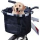 thumbnail image 1 of Cesta delantera plegable para bicicleta, negra, impermeable, extraíble, 1 of 5