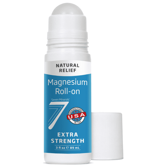 Seven Minerals Natural Relief Magnesium Roll-on Extra Strength 3 fl oz