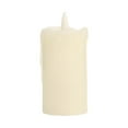 Flameless Candles Battery Operated with Timer, 3D Moving Flame Flickering, Last 600+ Hours