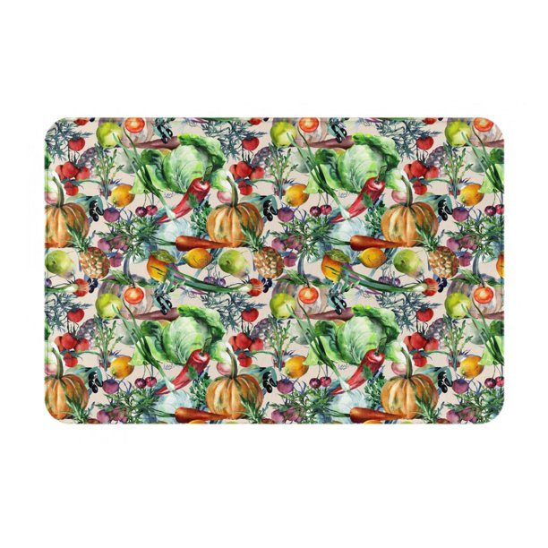 Balery Vegan1 Felpudo de franela, resistente a las manchas y a la decoloración, para uso interior y exterior, fácil de limpiar, 40 x 60 cm