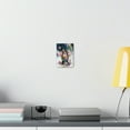thumbnail image 4 of BeABetterHumanStore Adorable Easter Bunny Canvas Prints Minimalist Wall Art Home Decor Painting, 4 of 7