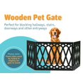 thumbnail image 4 of 212 Main 000000005038 Diamond Pattern Wood Dog Gate, 4 of 10