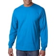 thumbnail image 2 of Gildan Ultra Cotton 6 oz. Long-Sleeve T-Shirt, Medium, SAPPHIRE, 2 of 7