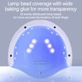thumbnail image 4 of Karight 72W LED Nail Lamp 18 Bulbs Smart Sensor QuickDry for Gel Polish USBPowered & Portable AtHome Manicure Tool EnergySaving & TravelFriendly, 4 of 4