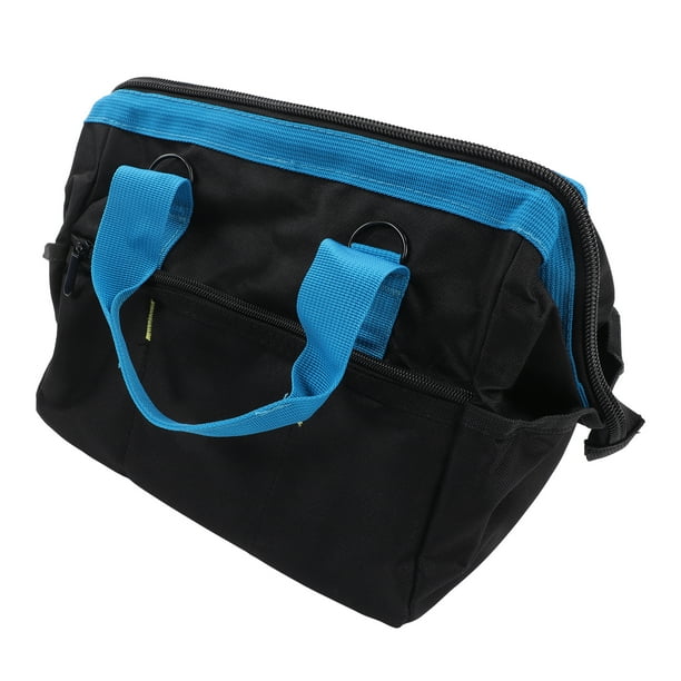 Bolsa de herramientas para electricista, bolsa de herramientas de boca ancha, bolsa de herramientas de boca ancha, bolsa de transporte de herramientas, solución innovadora