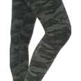 thumbnail image 6 of Allsense Women's High-Waited Leggings - Tummy Control with Zipper Pocket, Olive Camo, Large, 6 of 6