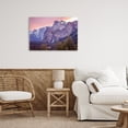 thumbnail image 3 of Stupell Industries Contemporary Majestic Mountain Waterfall Sunset Canvas Art, 24 x 16, by Shelley Carlisle, 3 of 8