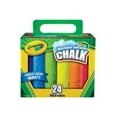 thumbnail image 2 of Crayola Trottoir Lavable Couleurs Assorties à la Craie 24/paquet, 2 of 2