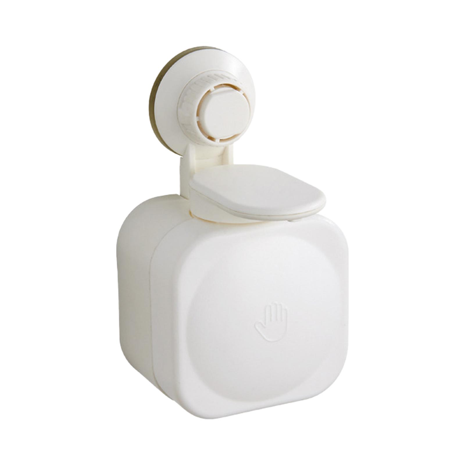 Suction Cup Soap Box, Bathroom Shower Dispenser, Lotion Shampoo Space