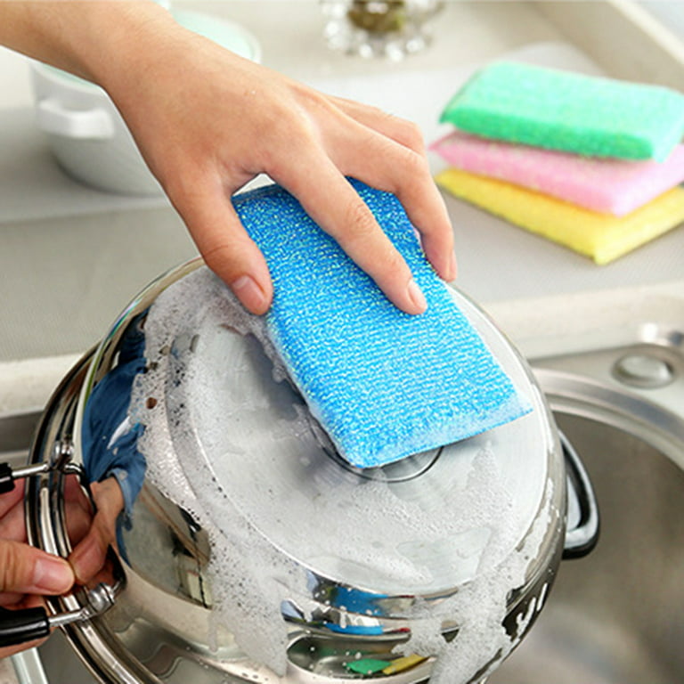 Noarlalf Dish Towels 1 Pcs Cleaning Sponges Universal Sponge Brush Set  Kitchen Cleaning Tools Helper Kitchen Gadgets 20*18*4 