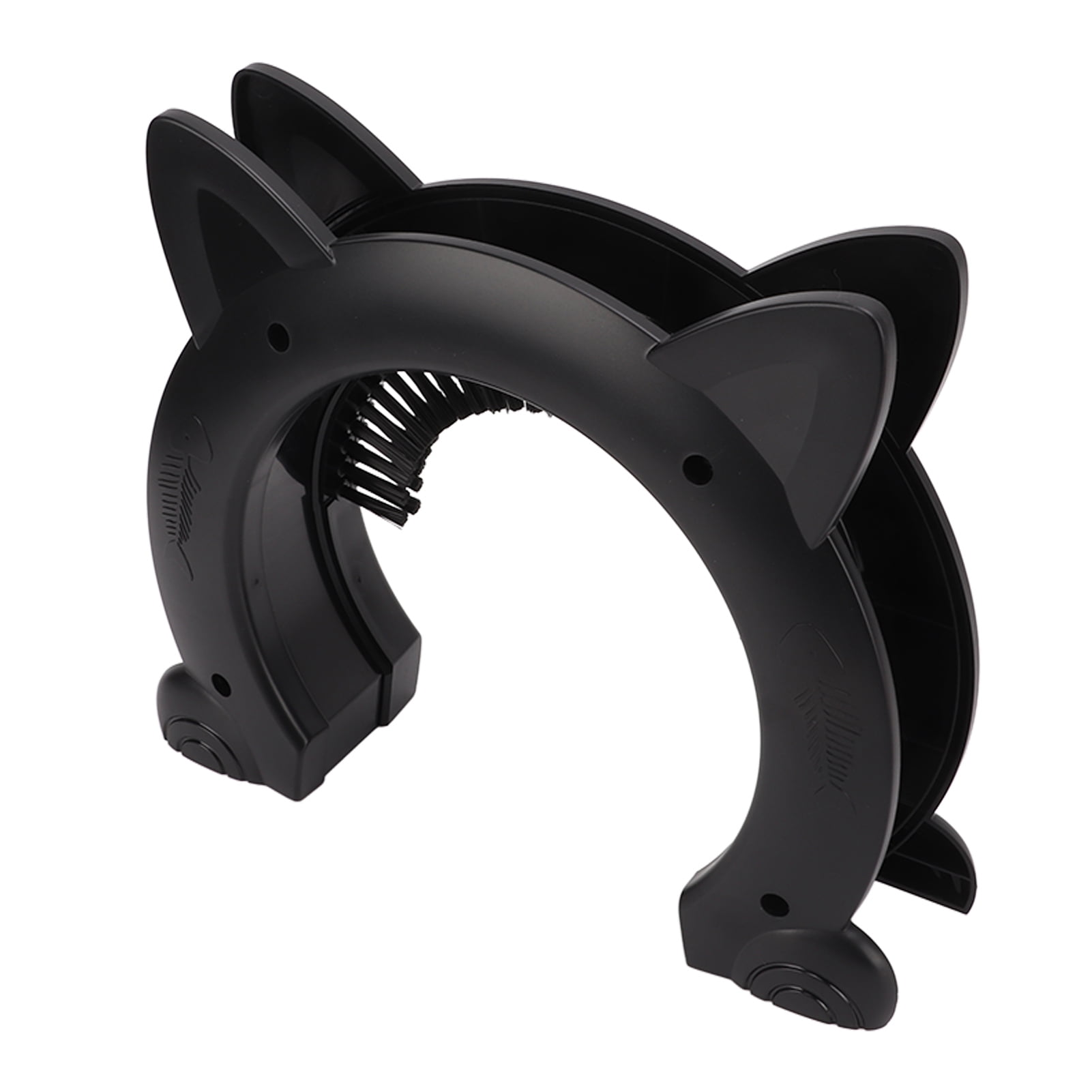 Cat Interior Door, Indoor Cat Door Professional Silent Design ABS Large