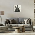 thumbnail image 4 of Stupell Industries Industrial Wave Patterned Guitar Canvas Art, 17 x 17, by Deborah Revell, 4 of 8