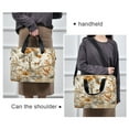 thumbnail image 6 of FORMRS 16" Laptop Bag Carrying Sleeve Case with Handle Travel Shoulder Briefcase, Forest Pattern, 6 of 8