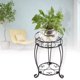 thumbnail image 5 of Soportes Para Macetas De Arte Del Hierro, Soporte Para Plantas De Metal De Estilo Europeo De Doble Capa, Estante Para Macetas, Negro Para Interiores Y Exteriores Cergrey Flower Pot Organizer, 5 of 8