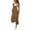 Brown3, variant on Plus Size Strap Overalls for Women Button Thick Straps Jumpsuit Loose Straight Leg Casual Rompers