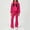 Red, variant on ITSAME Girls Outfits 2-Piece Bow Print Long Sleeve Crewneck Top and Flared Pants Kids Athletic Casual Set Blue Size 14