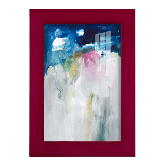 Rising I - Framed Print w/glass - Cherry Red