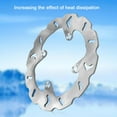 thumbnail image 3 of Powersports Brake Rotors 240Mm Motorcycle Rear Brake Disc Rotor for Nss250 Forza CB Cb400F Cb400Sf, 3 of 8