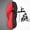 Black&Red, variant on Popular New Flip Flops for Men - Casual Summer Toe Post Sandals, Non-Slip Beach Footwear