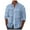 Sky Blue, variant on qolati Plaid Shirts for Men Long Sleeve Button Down Shirts Regular Fit Bigs and Talls Casual Work Shirt Spring