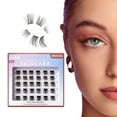 thumbnail image 4 of KISS Falscara False Eyelashes Multipack, Cluster Lashes, Mocha Wisps, Brown, 10mm-14mm, 24 Pieces, 4 of 16