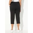 thumbnail image 2 of Catherines Women's Plus Size Suprema Crochet Trim Capri, 2 of 5
