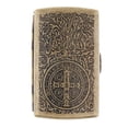 thumbnail image 2 of Estuche De Metal Para Cigarrillos Vintage Stash Box 20Pc Estuche De Almacenamiento De Tabaco 5.5x9x1.5mm - A SM SunniMix Caja de cigarrillo vintage, 2 of 8