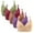 A14 Multicolor, variant on 5-Pack Comfort Lounge Bras for Women Wireless Ribbed V Neck Lightly Lined Bralette for Everyday Wear Seamless Plunge Push Up Sleeping Top with Cute Front Bow