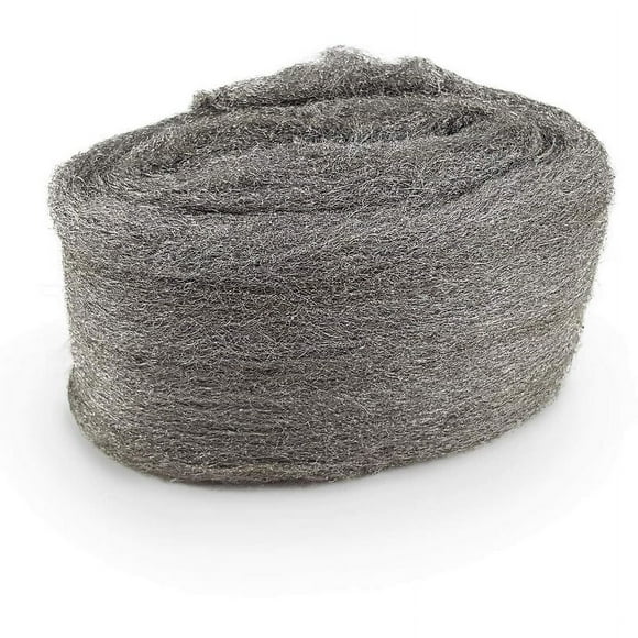 Safe Barrier Steel Wool Fill Fabric, High Quality Metal Fibers For Effective Gap Blocking, Easy Installation And Wide Application In House, Garage, And Garden (150G)