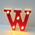 thumbnail image 4 of Texiao Desktop Decor Fashion LED Subtitle Lamp LED Lamp Life Is Long Long Term Use Without Heat. Get The Best Decorative Effect LED Letter Lights Light Up Plastic Letters Standing Hanging Decoration, 4 of 4