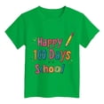thumbnail image 4 of Girls Tops 100 Days Of School Shirt for Toddler Happy 100th Day T-Shirt Kids Tees Tops, 4 of 4