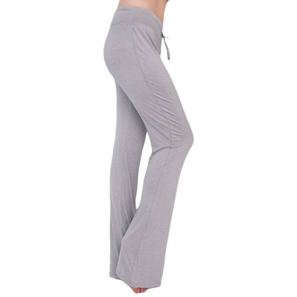 ladies flared jogging bottoms