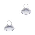 thumbnail image 3 of Moyic 6Pcs Suction Cup Transprent Strong Vacuum Sunshade Glass Hanger Removable Accessory Bathroom Sucker Wall Kitchen Tools 6 piezas 2piezas, 3 of 6
