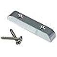 thumbnail image 2 of Hipshot Bass Thumbrest, Chrome Plated Brass, 2 of 2